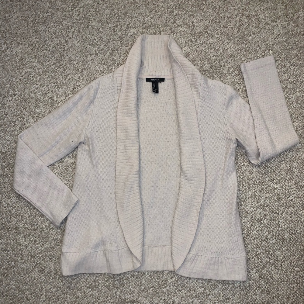 Forever 21 Cream Sweater